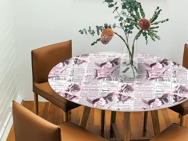 autocolant masa model ziare cu flori v2 4 1556