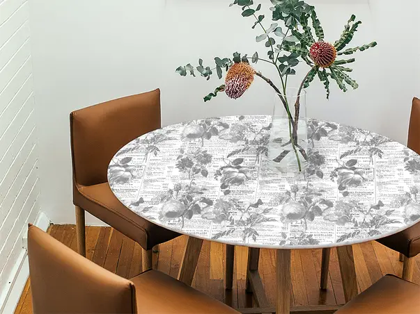 autocolant masa model ziare cu flori v3 4 6822