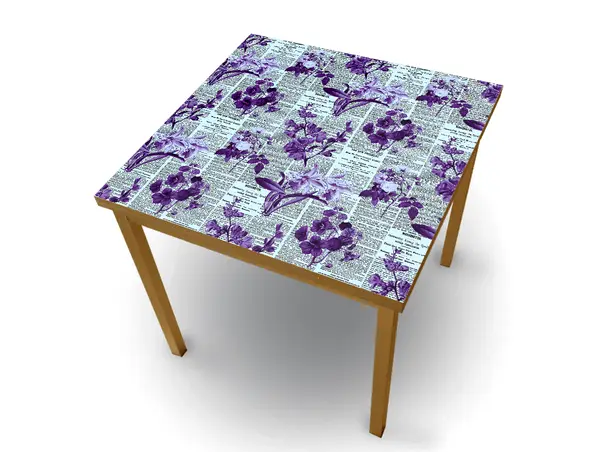 autocolant masa model ziare cu flori v4 1 7755