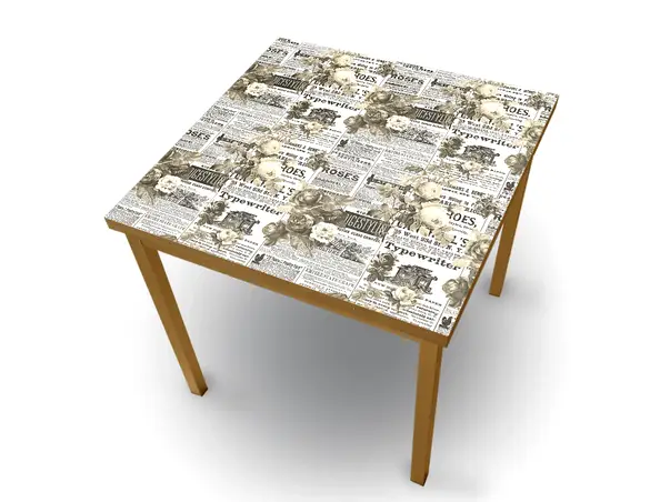 autocolant masa model ziare cu flori v8 1 2921