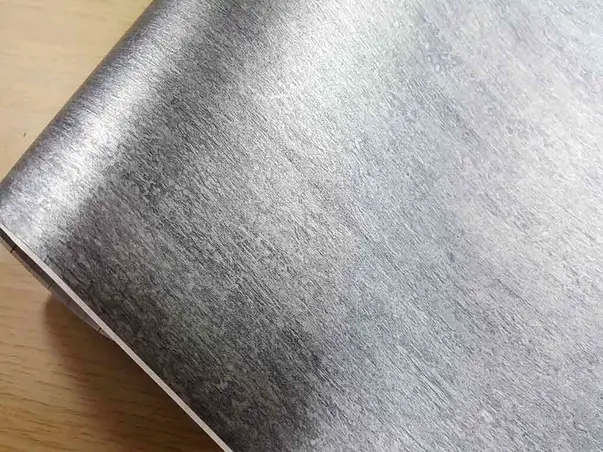 autocolant metalic antikwood detaliu