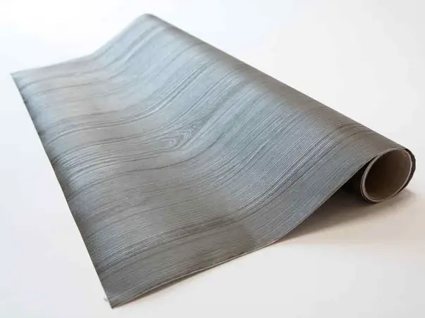 autocolant mobila imitatie lemn Quadro gri inchis