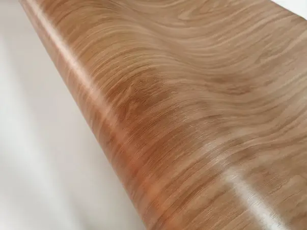 autocolant mobila imitatie lemn maro deschis