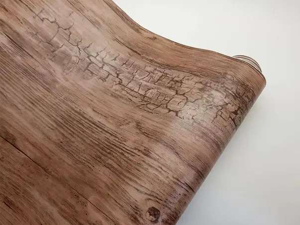 autocolant mobila imitatie lemn vintage