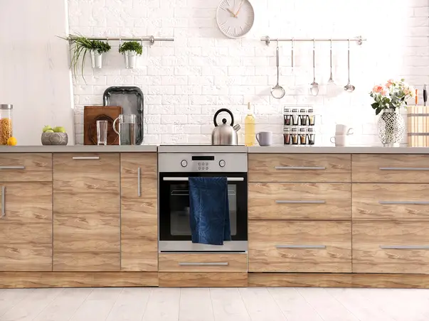 autocolant mobila imitatie textura lemn bej