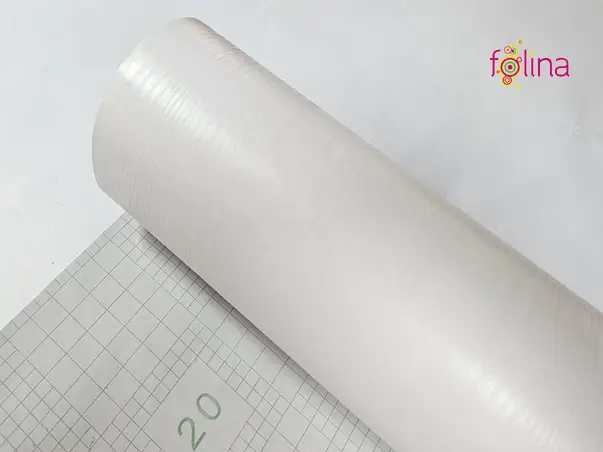 autocolant mobila lemn alb mat folina