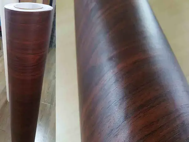 autocolant mobila lemn mahon 120 detaliu