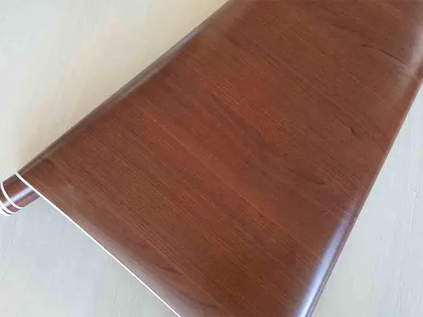 autocolant mobila lemn maro levante