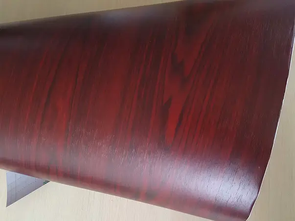 autocolant mobila lemn maro rosiatic roni