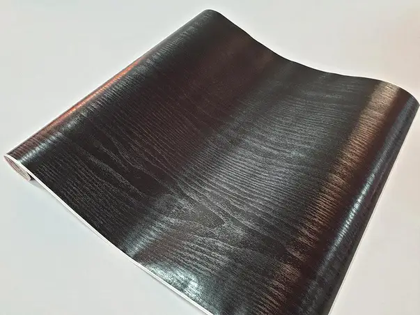 autocolant mobila lemn negru blackwood 90