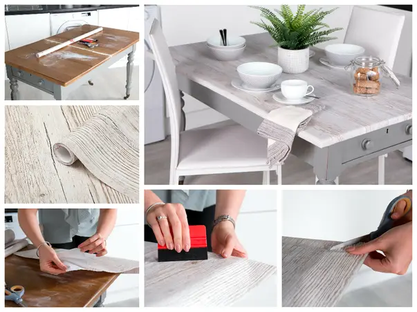 autocolant mobila lemn pino aurelio