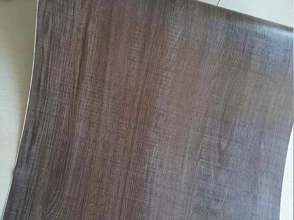 autocolant mobila lemn rotbraun