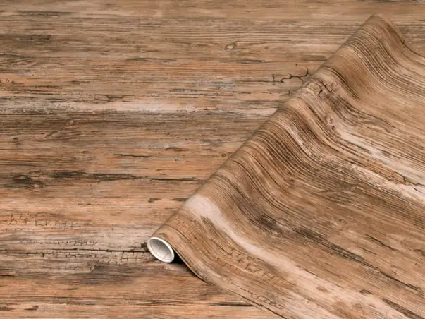 autocolant mobila lemn vintage