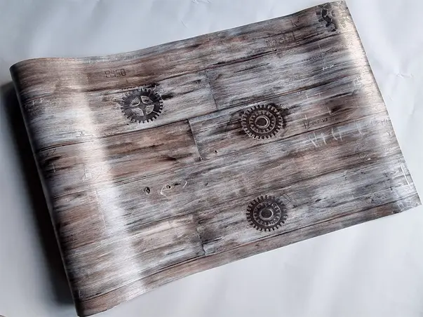 autocolant mobila lemn vintage paternoster