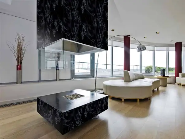 autocolant mobila marmura neagra dcfix