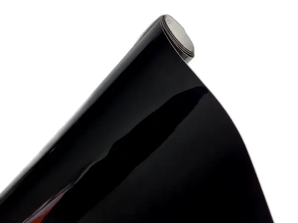 autocolant mobila negru lucios 63 cm latime