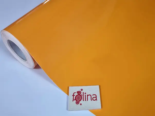 autocolant mobila portocaliu lucios kointec 3501