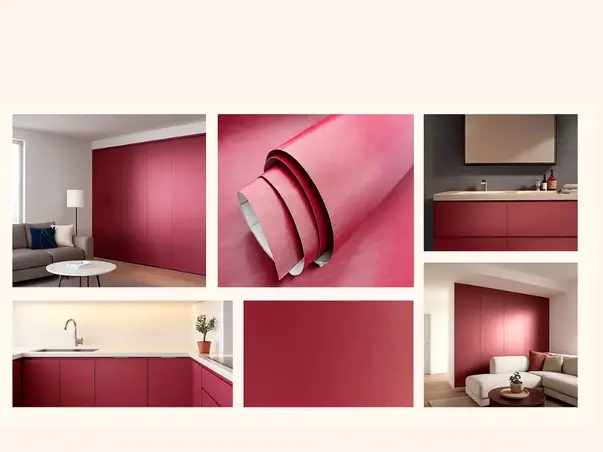 autocolant mobila visiniu metalic