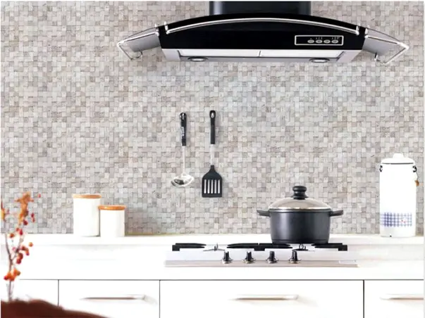 autocolant mozaic gri magicfix