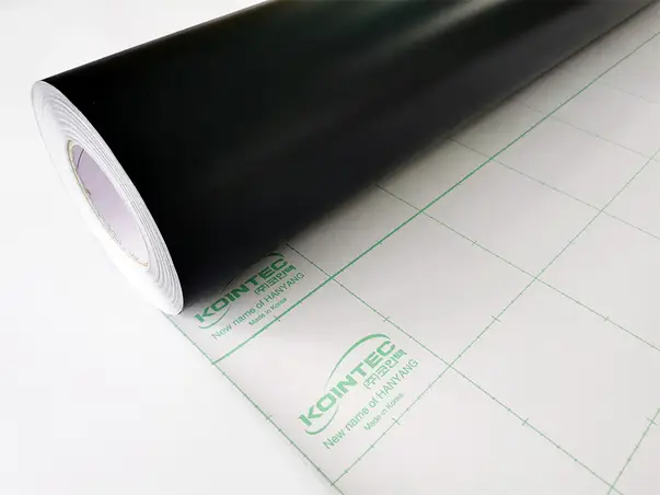 autocolant negru mat black kointec03