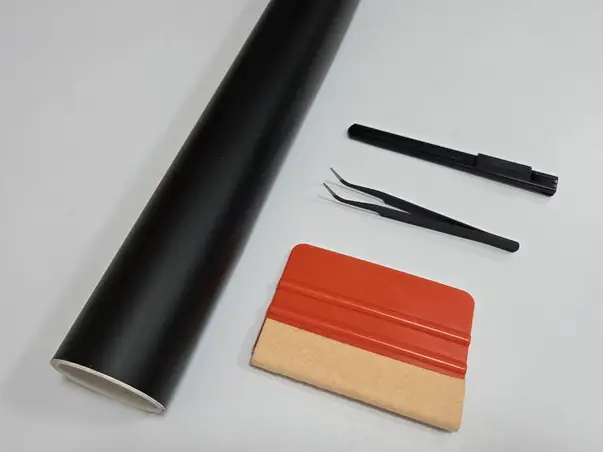 autocolant negru mat pentru cutter plotter