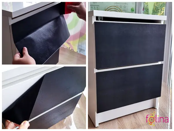 autocolant negru pentru mobila