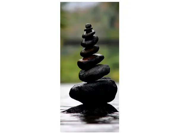 autocolant pentru usa zen