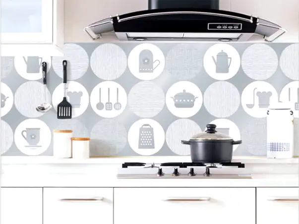 autocolant perete aluminiu