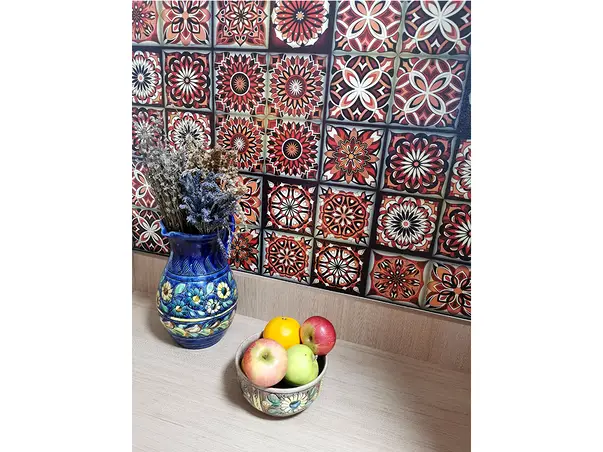 autocolant perete bucatarie folina