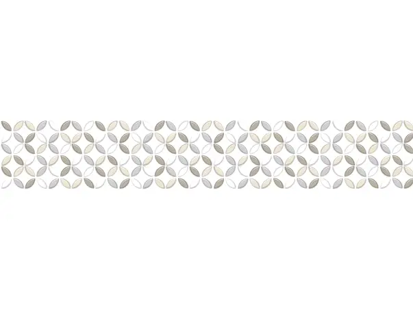 autocolant perete bucatarie model geometric in nuante de bej