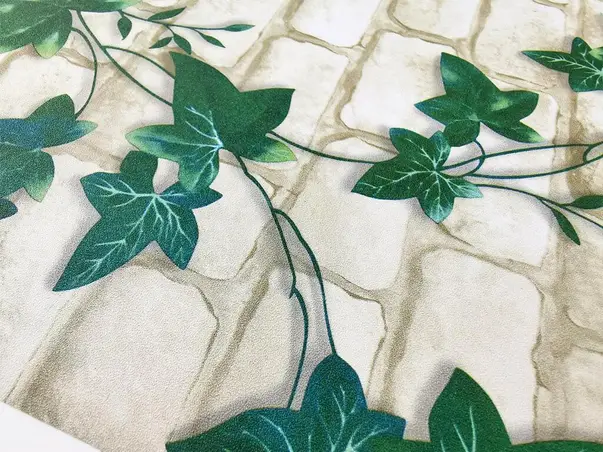 autocolant perete caramida si iedera