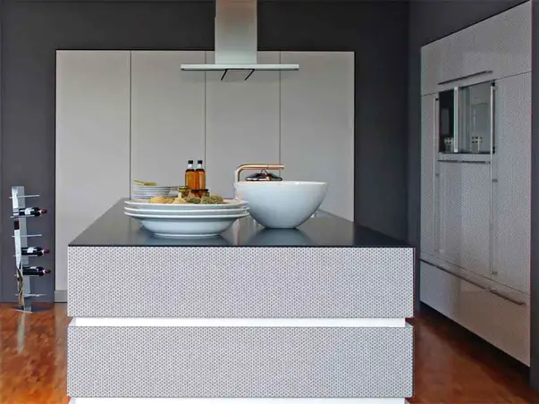 autocolant perete decorativ metalic