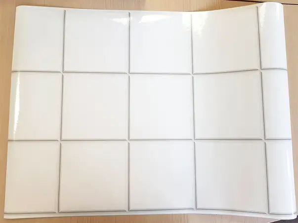 autocolant perete faianta alba vigo