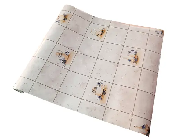 autocolant perete faianta gri pot