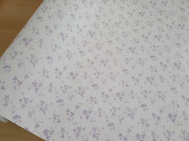 autocolant perete flori mov