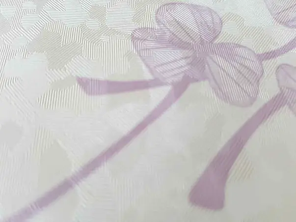 autocolant perete flori mov