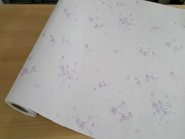 autocolant perete flori mov