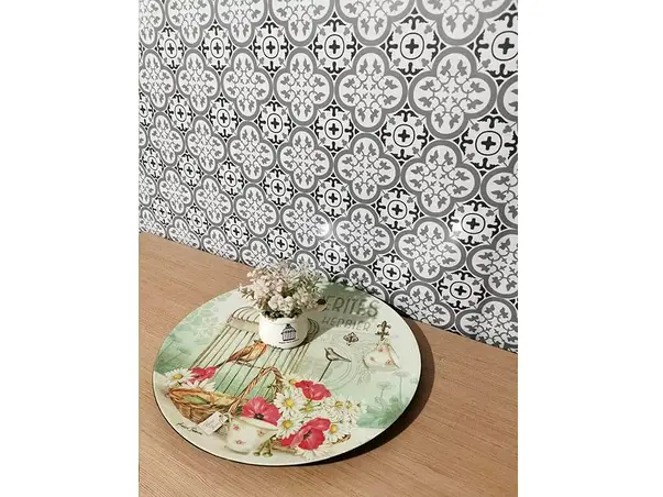 autocolant perete gri