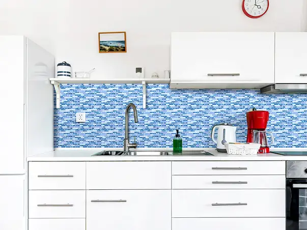 autocolant perete imitatie faianta albastra folina turik rola 67x200cm afp21 s04