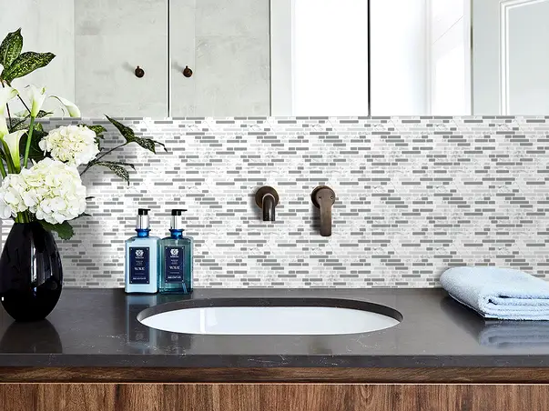 autocolant perete imitatie faianta gri folina paolo rola 67x200cm afp19 s03