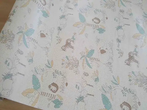 autocolant perete safari