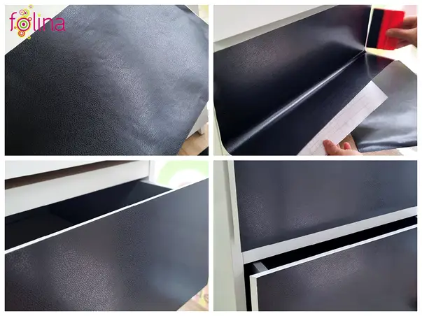 autocolant piele neagra