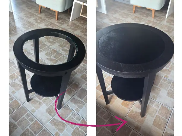 autocolant piele neagra
