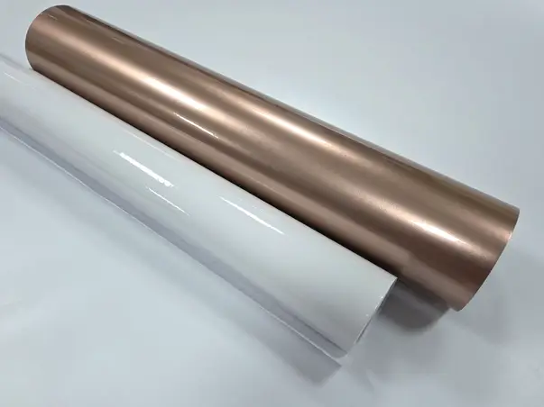 autocolant rose gold metalic 30 cm