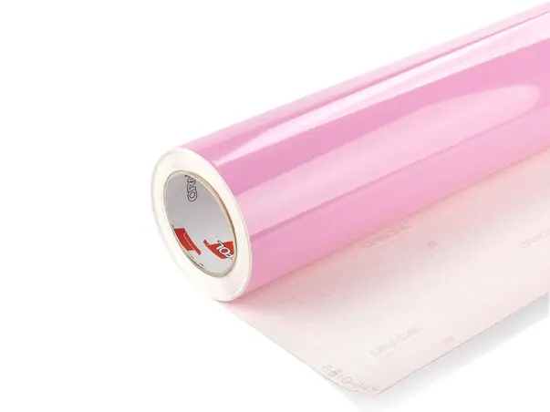 autocolant roz deschis lucios oracal soft pink 651g045 economy cal 126 cm latime s00