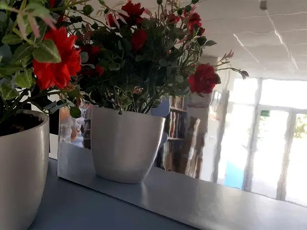 autocolant tip oglinda spiegel 45