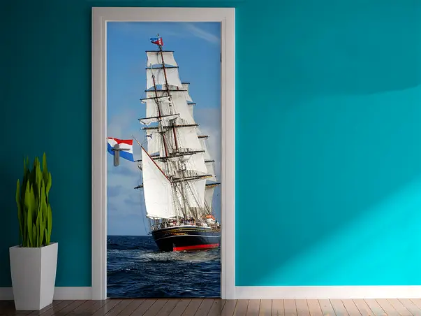 autocolant usa corabie 1