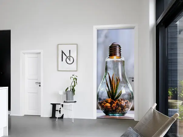 autocolant usa model aloe vera multicolor pvc s3