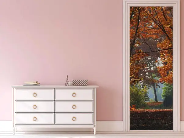 autocolant usa padure