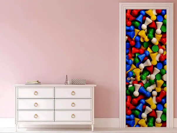 autocolant usa pioni colorati